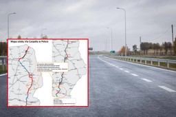 via carpatia na podkarpaciu. w 2025 r. oddano do ruchu ponad 20 km tra