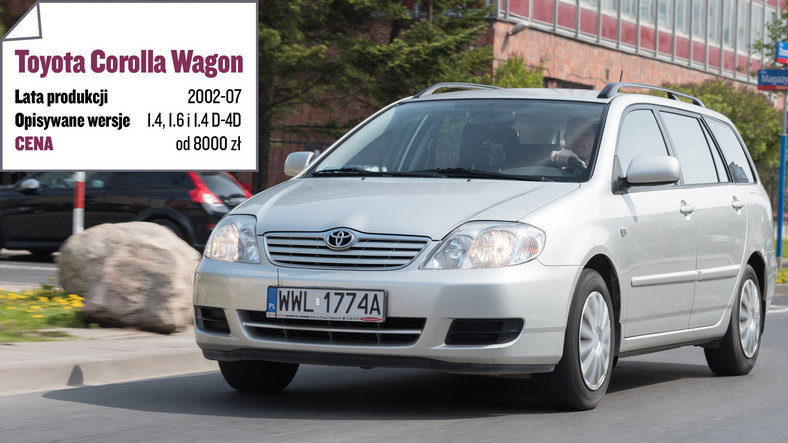 Toyota Corolla Wagon (2002-07) - od 8000 zł