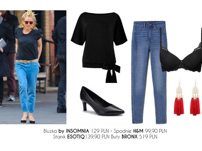 STYLIZACJE inspirowane zestawami Sienny Miller