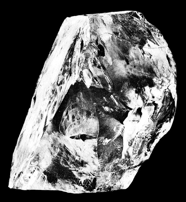 Rough cullinan diamond [wikipedia]