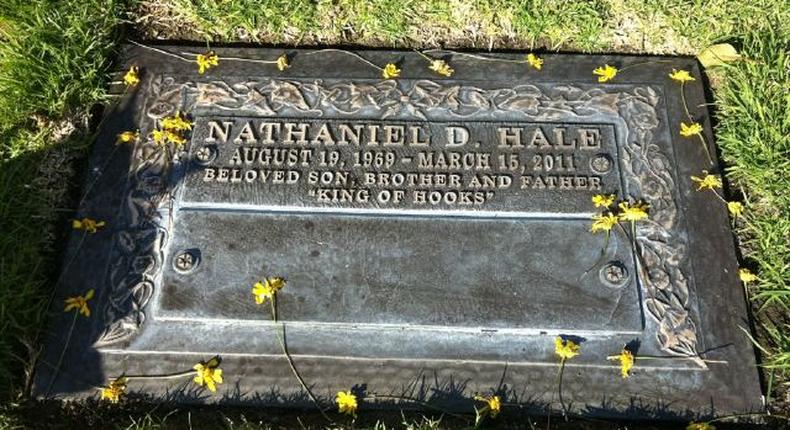 Nate Dogg's grave site