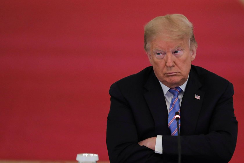 U.S. President Trump hosts workforce advisory board meeting at the White House in Washington