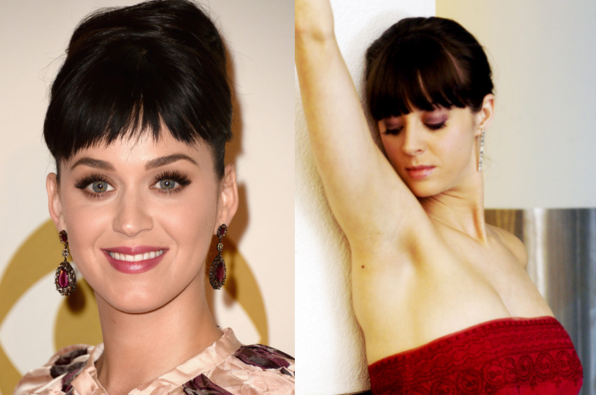 Katy Perry i Siwan Morris