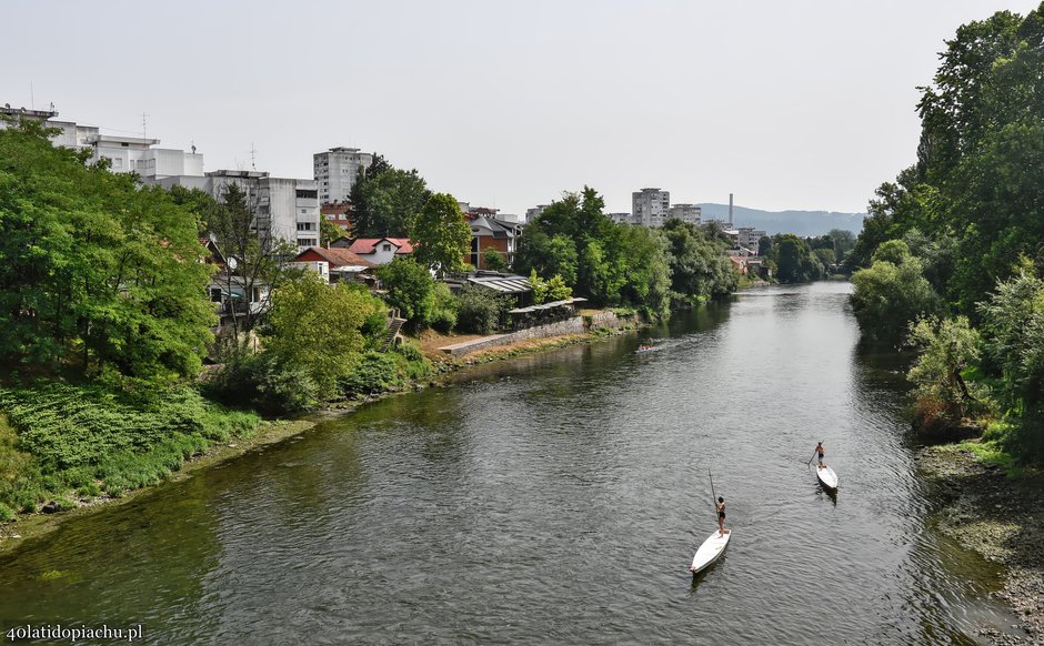 Bośnia i Hercegowina; panorama Banja Luki