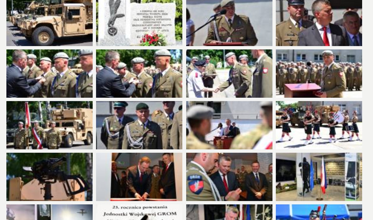 zdjęcia na stronie MON