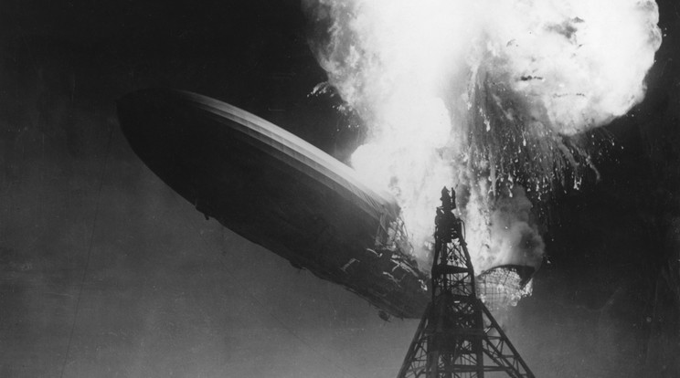 85 évvel ezelőtt égett le a Hindenburg léghajó /Fotó: Northfoto