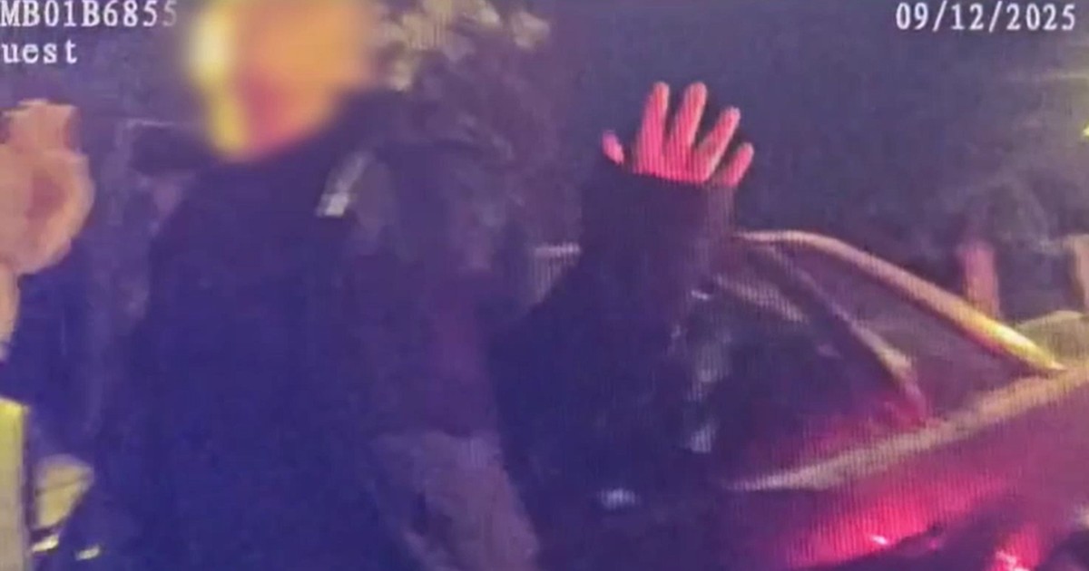 13-latek po pościgu wysiadł z auta z podniesionymi rękami. Ze łzami przyznał, co zrobił mamie