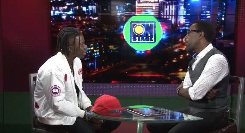 Stonebwoy on Onstage TV in Jamaica