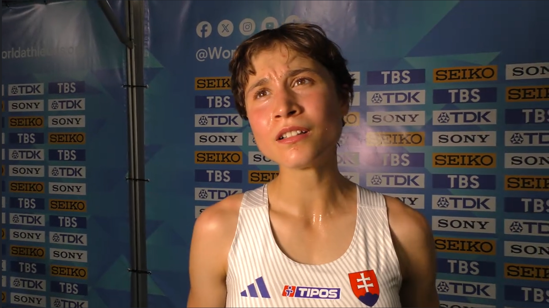 Bežkyňa Anna Švrček.