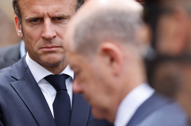 Emmanuel Macron i Olaf Scholz