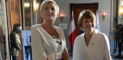 Agata Duda na Malcie. Czy ta suknia to strzał w dziesiątkę?