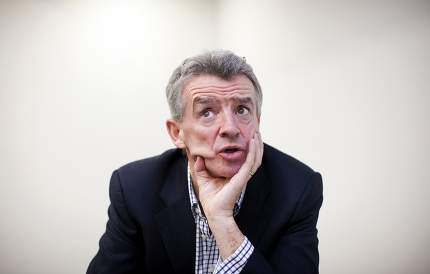 Michael O'Leary, prezes tanich linii lotniczych Ryanair