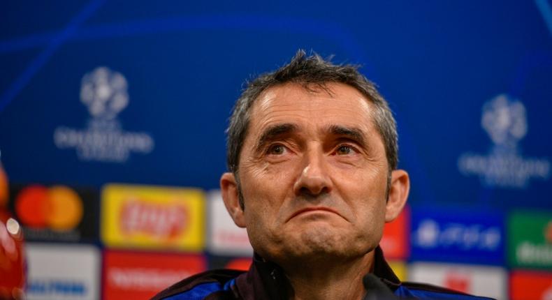 Ernesto Valverde said that Barcelona were looking to put last season's Champions League disappointment behind them this year