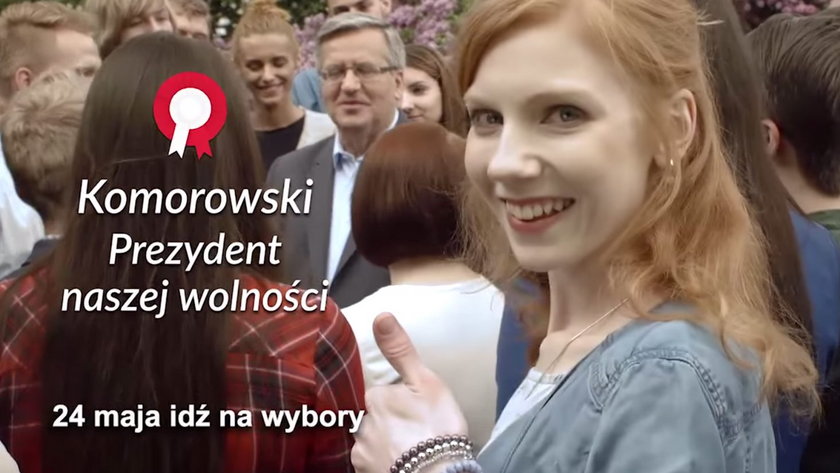 Spot Bronisława Komorowskiego