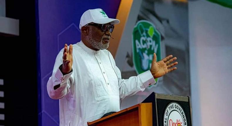 Ondo State governor, Rotimi Akeredolu [ONSG]