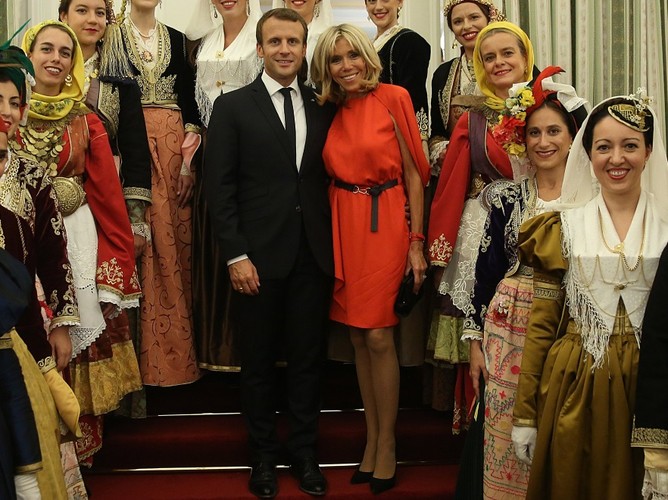 Emmanuel i Brigitte Macronowie