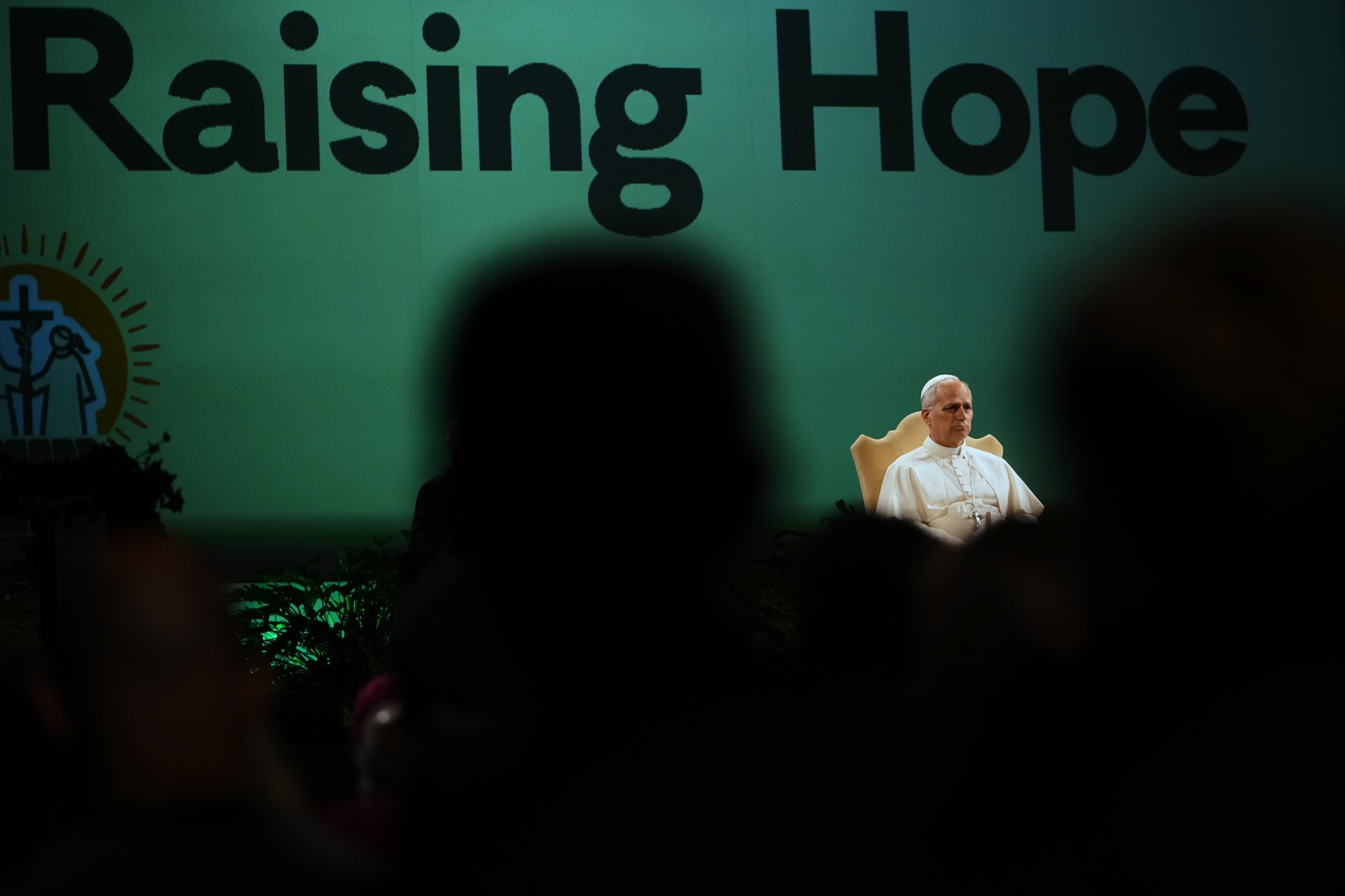 Pápež Lev XIV. sa zúčastnil na medzinárodnej konferencii Raising Hope for Climate Justice.