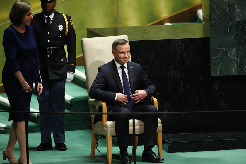 Andrzej Duda w ONZ