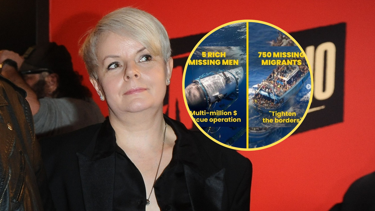 Karolina Korwin Piotrowska grzmi po zaginięciu łodzi podwodnej przy wraku Titanica