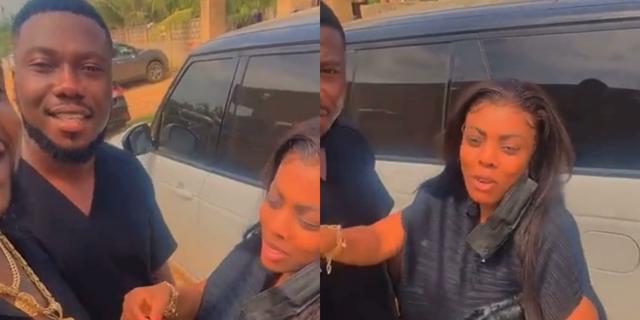 Nana Aba and Nana Doe her alleged boyfriend 