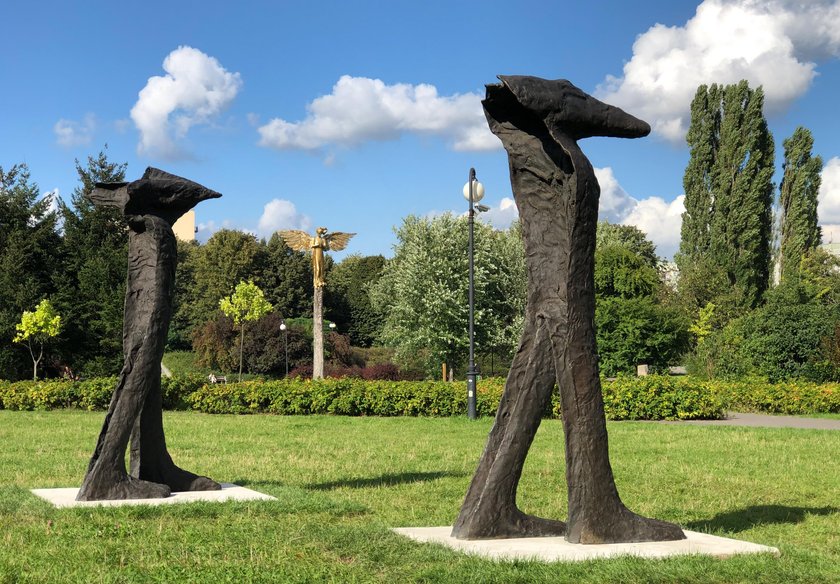 Abakanowicz w Parku Rzeźby