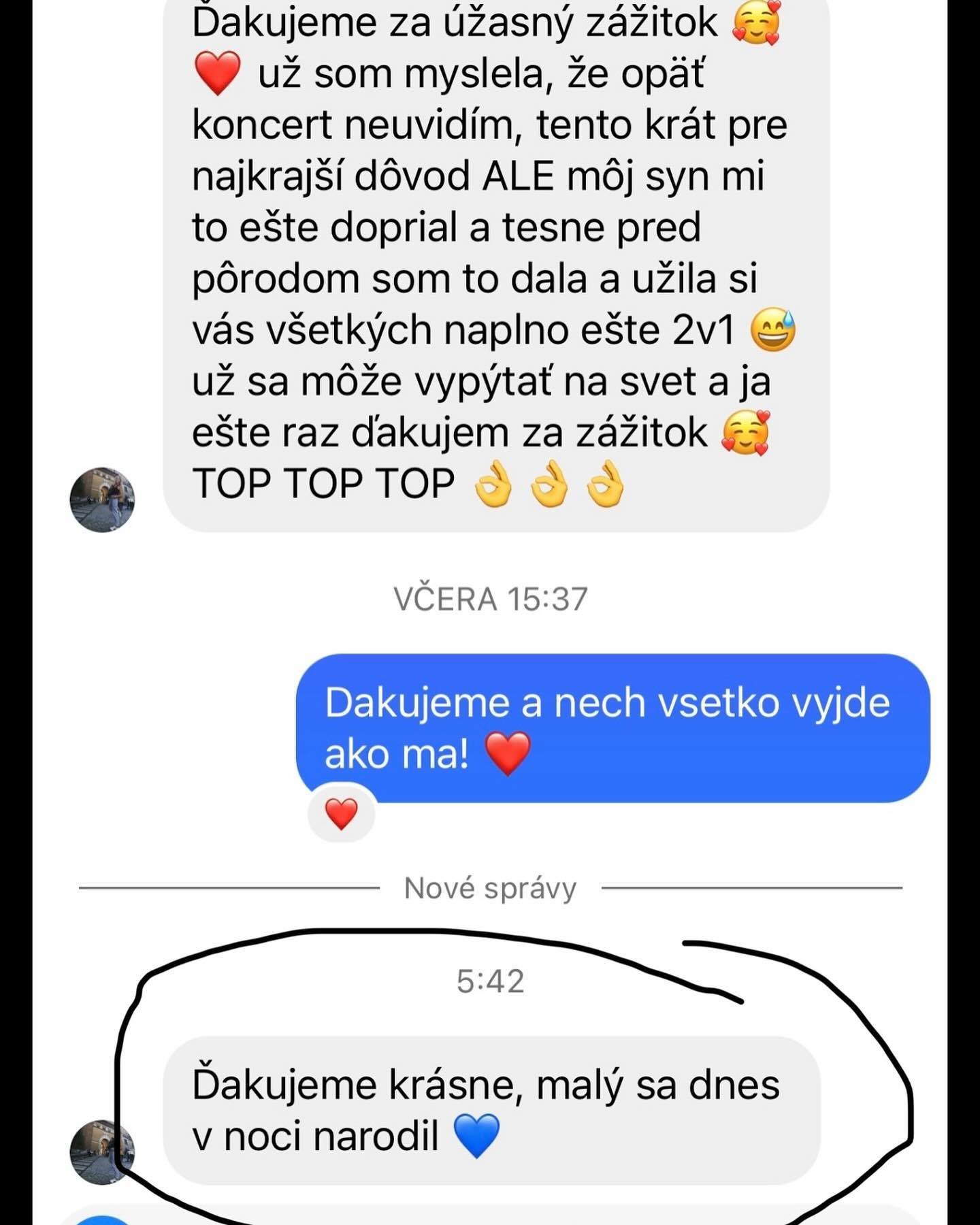 Konverzáciu s fanúšičkou ukázal Habera aj ostatným.