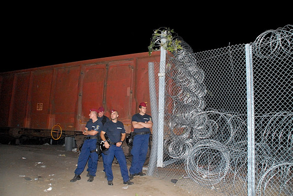  Ograda u mestu Reske postavljena je 2015. godine da bi psrečila ilegalan prelaz migranata