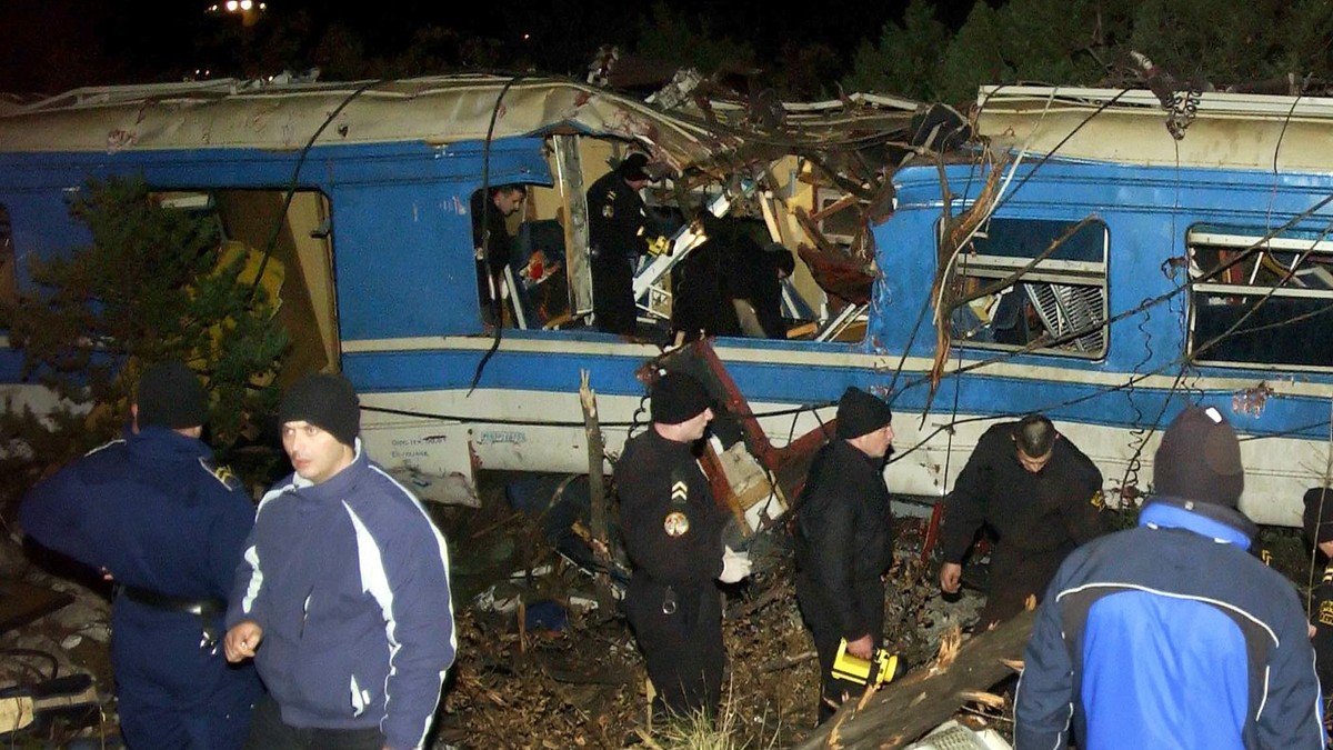 Železnička nesreća u Bioču u Crnoj Gori 2006.