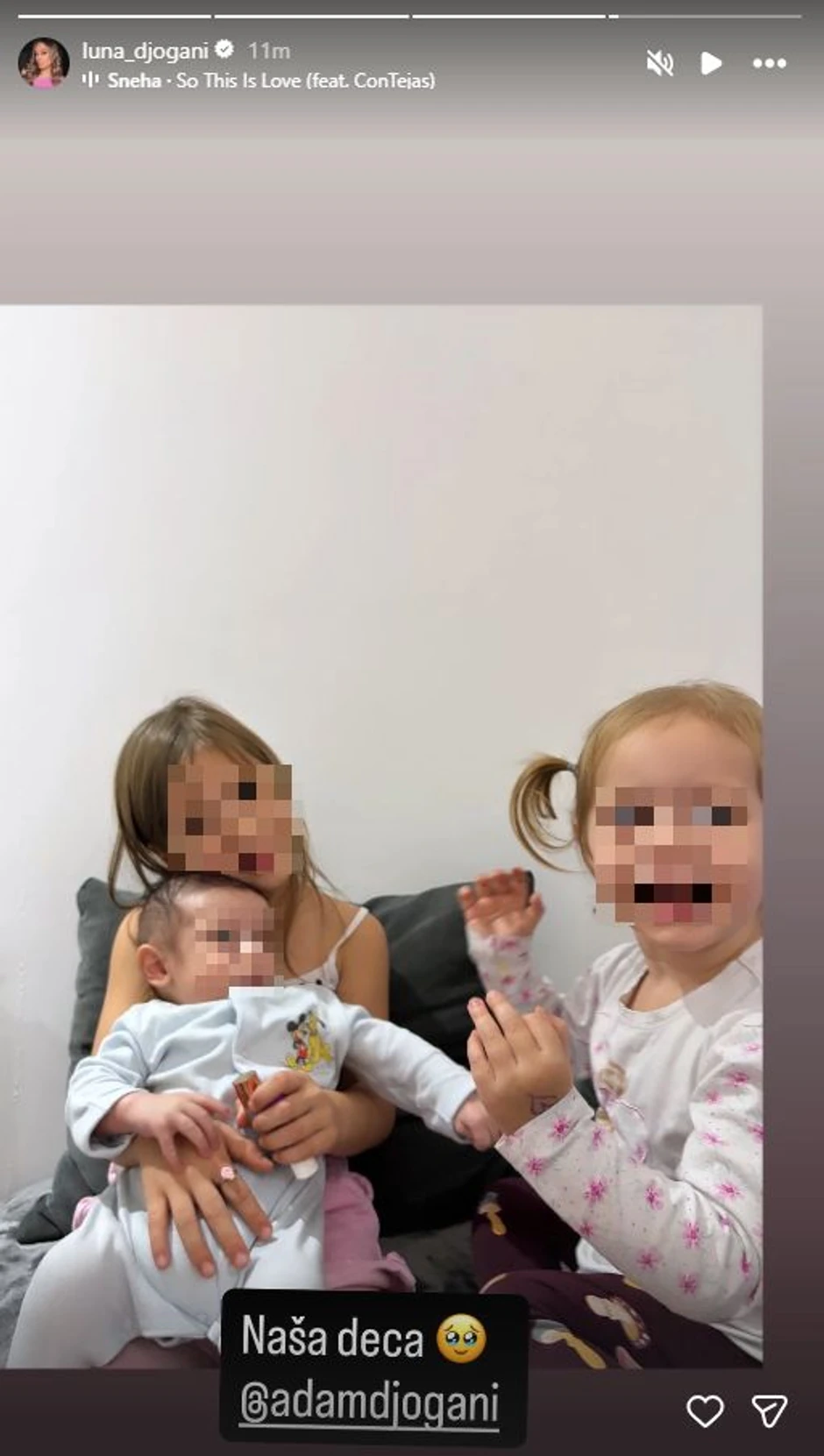 Luna Đogani, objava