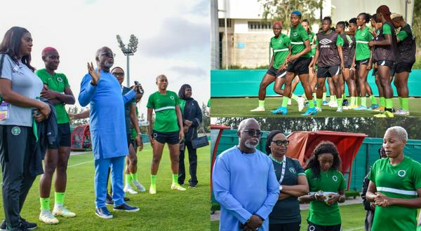 Super Falcons receive Pinnick's blessing to defeat South Africa