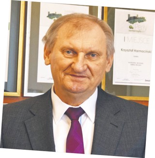 Krzysztof Harmaciński, wójt gminy Iława