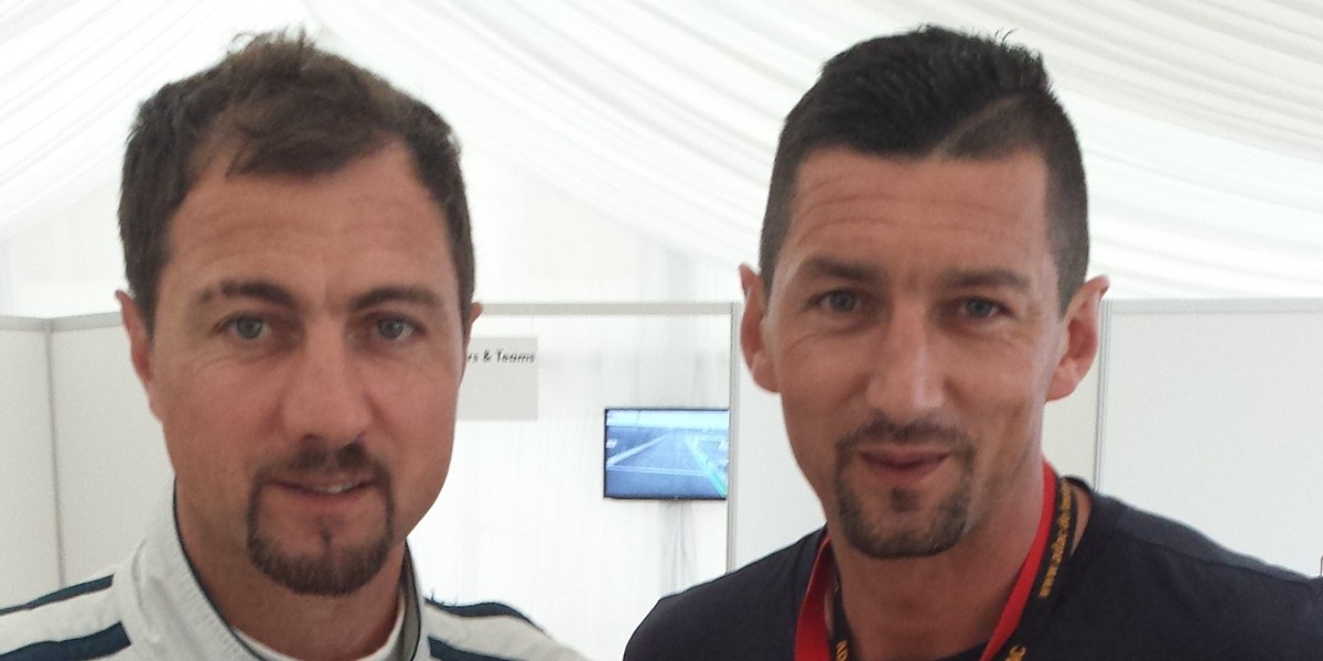 Jerzy Dudek i Darek Dudek