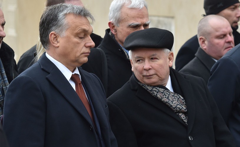 Viktor Orban i Jarosław Kaczyński