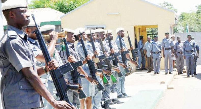 Officers of the Nigeria Customs Service (Photo used for illustrative purposes alone)