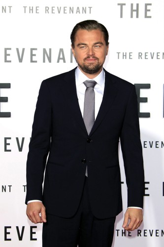 Leonardo DiCaprio na premierze 'Zjawy'