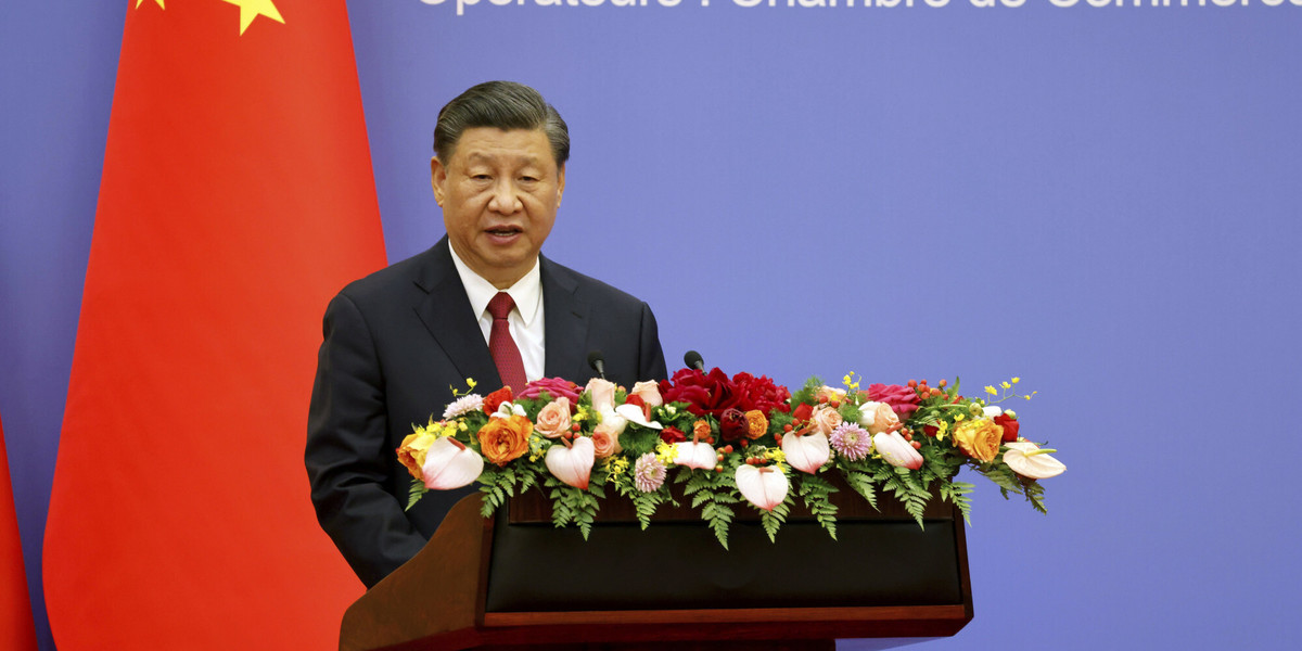 Chiński przywódca Xi Jinping.