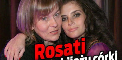 Rosati nie lubi makijażu córki
