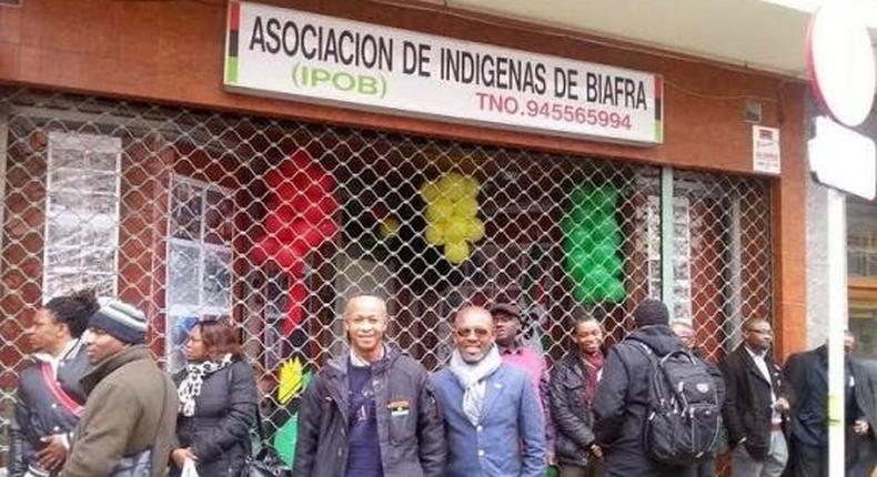 Biafran Embassy in Spain.