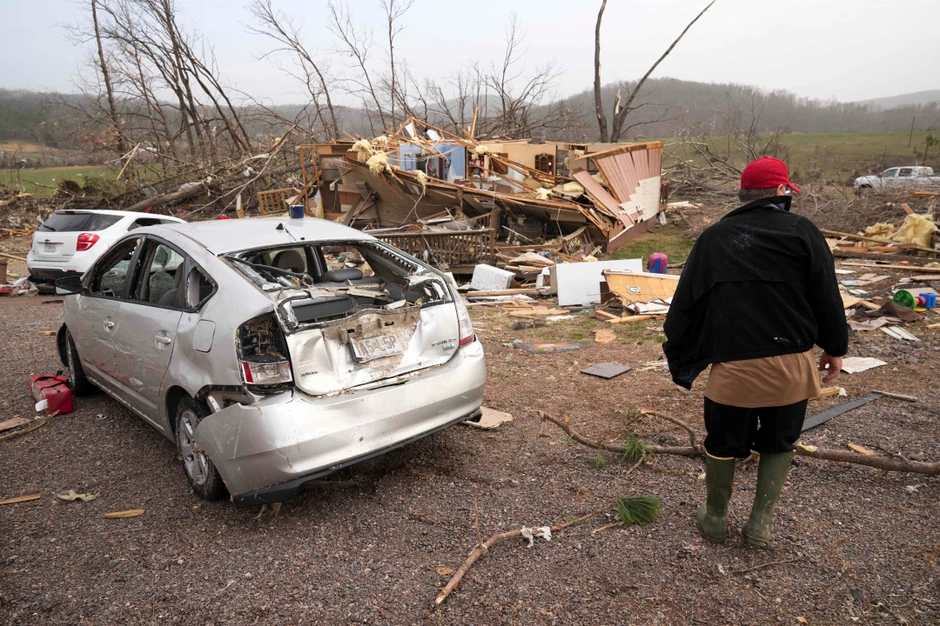 Oluja u SAD - okrug Vejn u Misuriju
