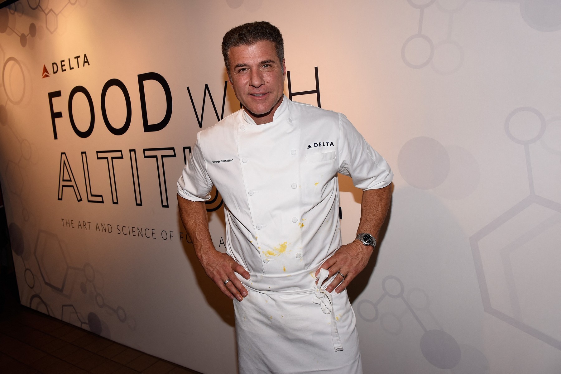Slávny americký šéfkuchár Michael Chiarello.