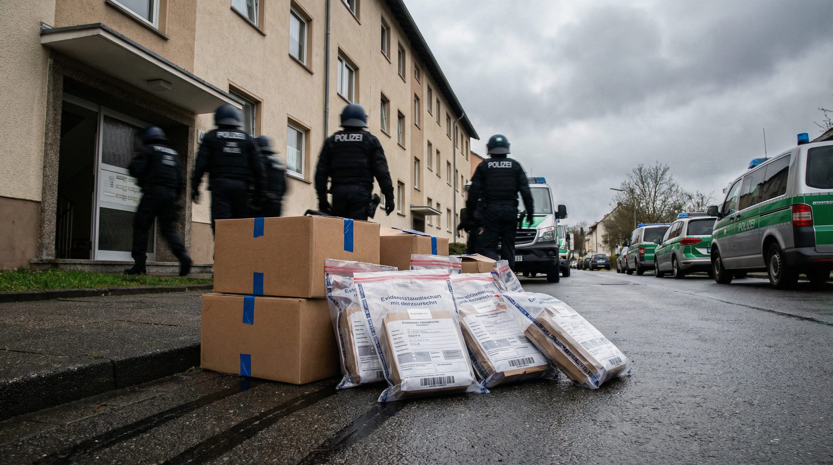Tausende rechtsextreme CDs bei Razzien in fünf Bundesländern sichergestellt