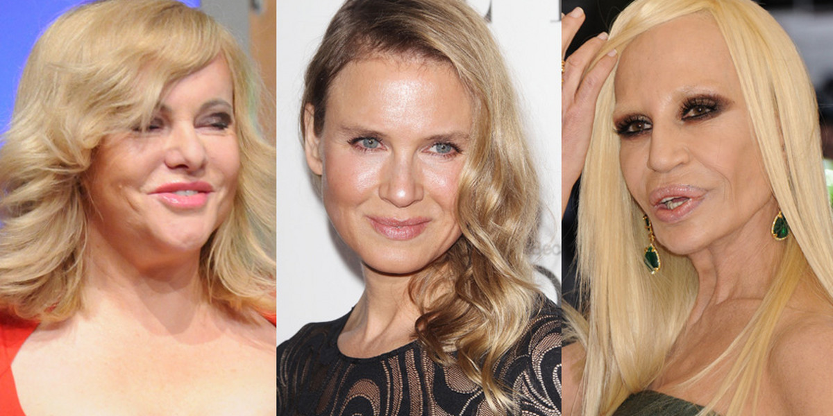 Joanna Kurowska, Renee Zellweger, Donatella Versace