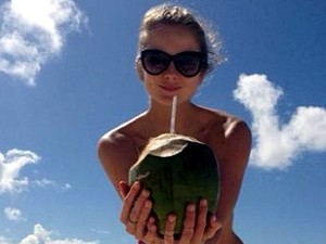 Mihalik Enikő a Karib-szigeteken telel