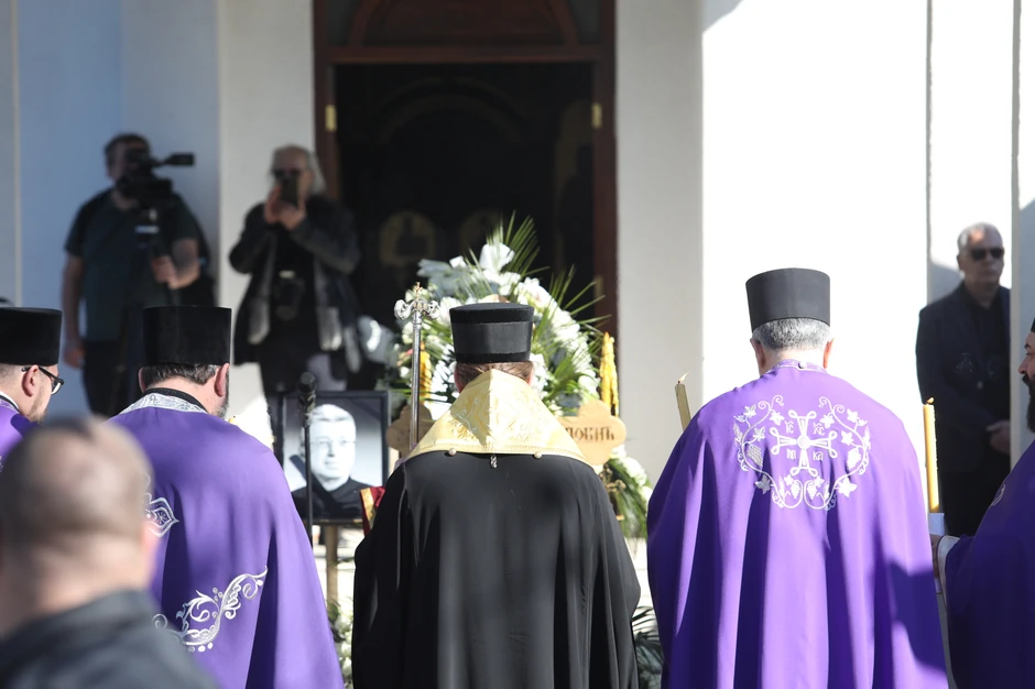 Opelo na sahrani Saše Popovića 