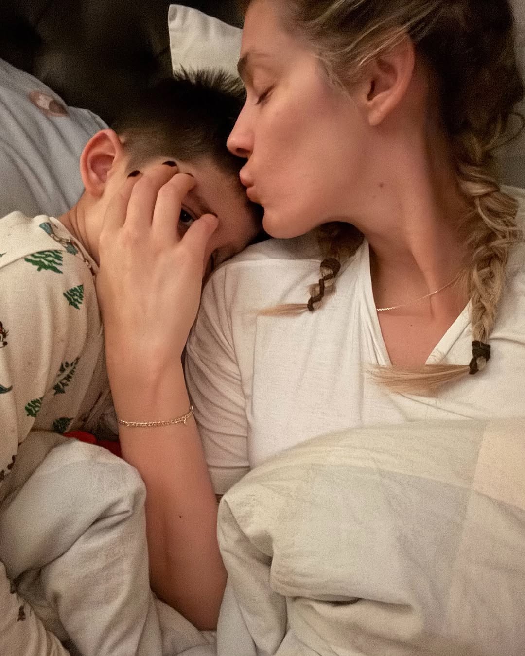Moderátorka Jasmina Alagič a jej synček Sanel