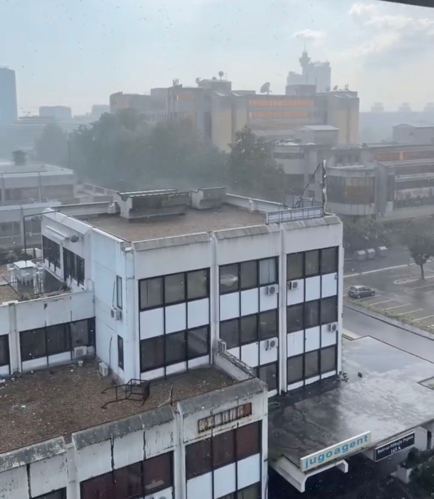 Pljusak Novi Beograd