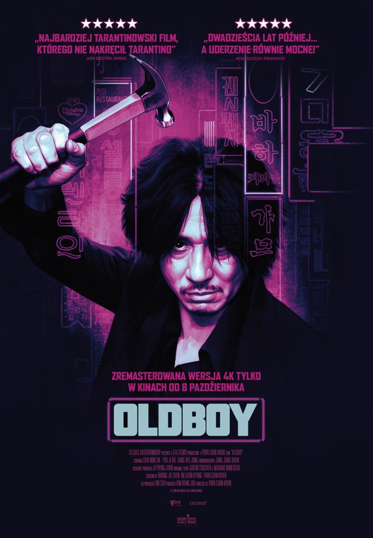 "Oldboy" wraca do polskich kin z okazji20-lecia premiery