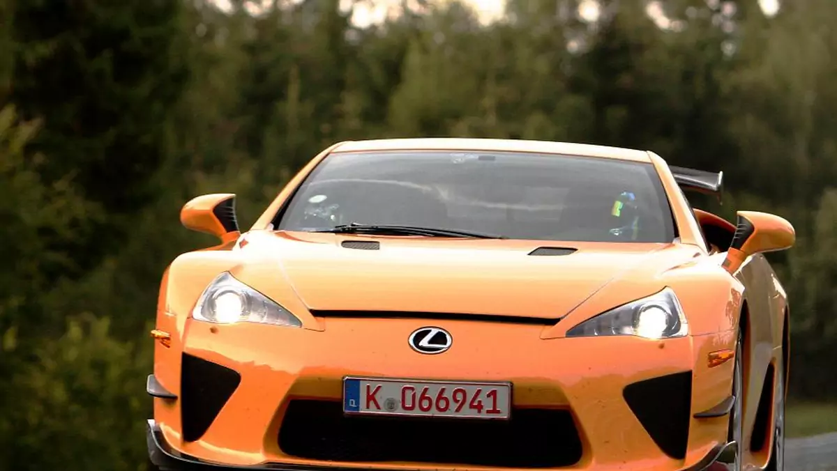 Lexus LFA Nurburgring Edition najszybszy na Północnej Pętli