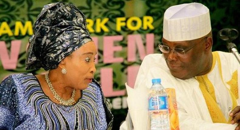 Titi Atiku and ex-Vice President Atiku Abubakar