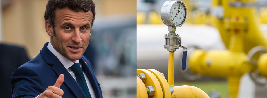 Emmanuel Macron wygrał wybory prezydenckie we Francji, a Rosja odcięła dostawy gazu do Polski